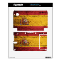 Bandera de madera vieja de España; Skins Para DSi XL