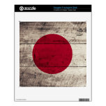 Bandera de madera vieja de Japón; Skins Para FreeAgent Desk