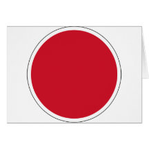 bandera de Nipón Roundel del 航空自衛隊の国籍マーク de JASDF Tarjeta