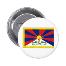 Bandera de Tíbet Pins