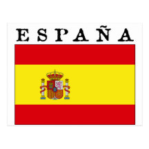 Bandera Española Postcards
