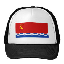 Bandera letona de SSR Gorras