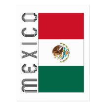Bandera Mejicana Post Cards