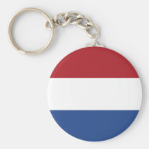 Bandera nacional de Países Bajos Llavero Personalizado