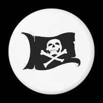 Bandera que agita Rogelio alegre #4 imanes