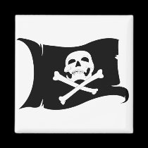Bandera que agita Rogelio alegre #4 imanes