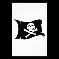 Bandera que agita Rogelio alegre #4 papelería