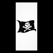 Bandera que agita Rogelio alegre #4 tarjetas publicitarias