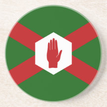 Bandera suave unida de Irlanda del Norte Posavaso Para Bebida