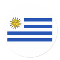 Bandera Uruguay Stickers