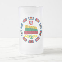 Banderas de Lituania Tazas De Café
