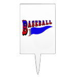 Banderín Baseball.png Decoración Para Tarta