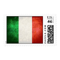 bandiera Italia Postage Stamp
