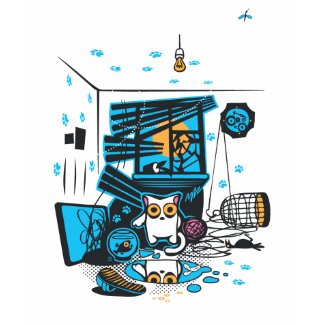 Bandit Cat shirt