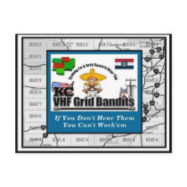 Bandit QSL Card postcards