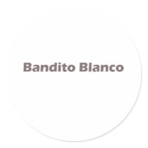Bandito Blanco Stickers