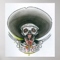 Bandito Zombie posters