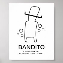 Bandito's Death Poster