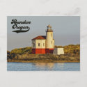 Bandon, Oregon, Lighthouse Postcard