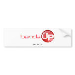 BandsUp Bumper Sticker for Your Favorite Band