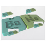 Bane as Ba Barium and Ne Neon Letterhead Template