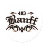 Banff 403 sticker