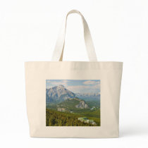 Banff Canada Seen From The Sulphur Mountain Gondol Bag