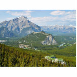 Banff Canada Seen From The Sulphur Mountain Gondol Photo Cut Out