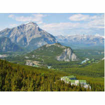 Banff Canada Seen From The Sulphur Mountain Gondol photo sculptures by lifesphere Banff Canada Seen From The Sulphur Mountain Gondol photo sculptures