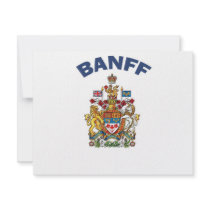 Banff Coat of Arms invitations