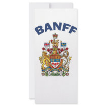 Banff Coat of Arms Custom Rack Card