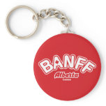 Banff Leaf Keychains