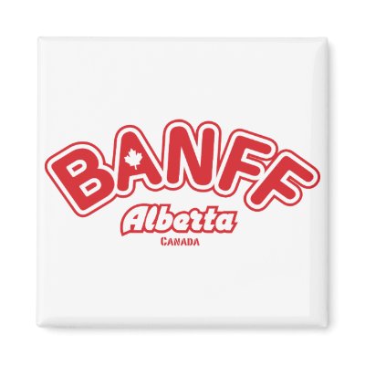Banff Leaf Fridge Magnet by TurnRight