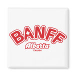 Banff Leaf Fridge Magnet