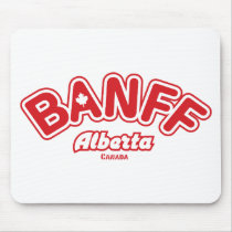 Banff Leaf Mouse Pad