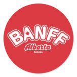 Banff Leaf Sticker