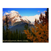 Banff National Park, Alberta, Canada Rockies Post Card