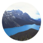 Banff National Park, Alberta, Canada Round Stickers