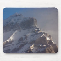 Banff Snowy Mountain Mousepad by skphotos Banff Snowy Mountain Mousepad