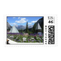 Banff Summer View postage by ganderc Banff Summer View postage