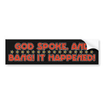 Bang Bumper Stickers