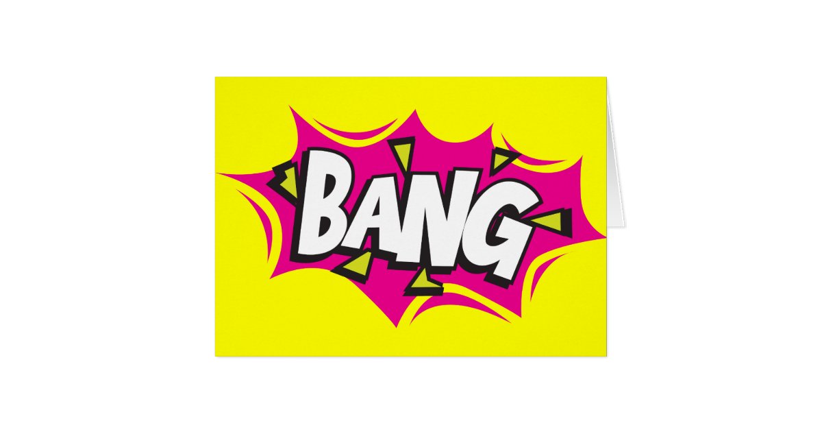 Bang Card | Zazzle
