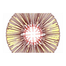 Bang Colored Pencil (print) by Derethman Bang Colored Pencil (print)