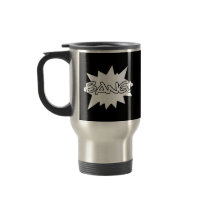 bang! comic hero sounds loud actions mug