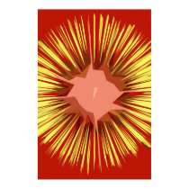 Bang Cutout (print) by Derethman Bang Cutout (print)