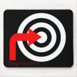bang head here mouse pads