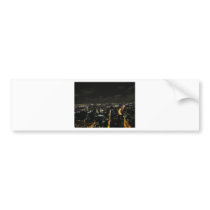 Bangkok night lights bumper stickers