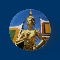 Bangkok Thailand Royal Temple buttons