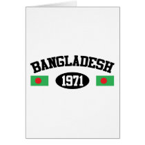 Bangladesh 1971 greeting card