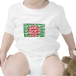 Bangladesh Bengali Flag Baby Bodysuits
